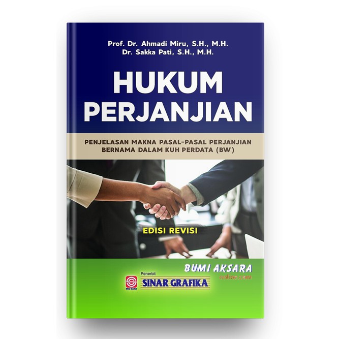 Jual Buku Hukum Perjanjian Penjelasan Makna Pasal Pasal Perjanjian Edisi Revisi Shopee Indonesia