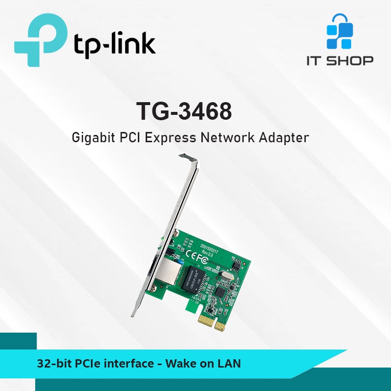 Jual TP-Link TPLINK TG-3468 Gigabit PCI Express Network Adapter ...