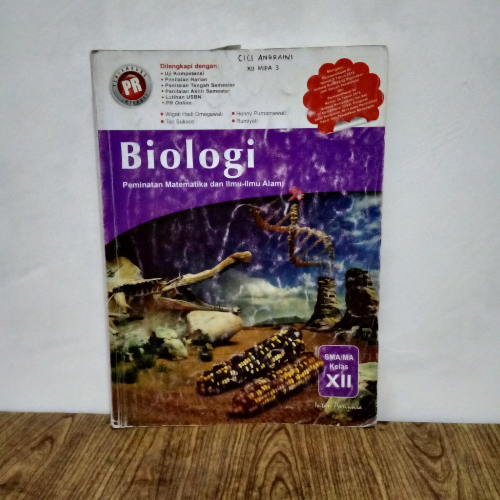 Jual Buku Biologi XII Intan Pariwara | Shopee Indonesia