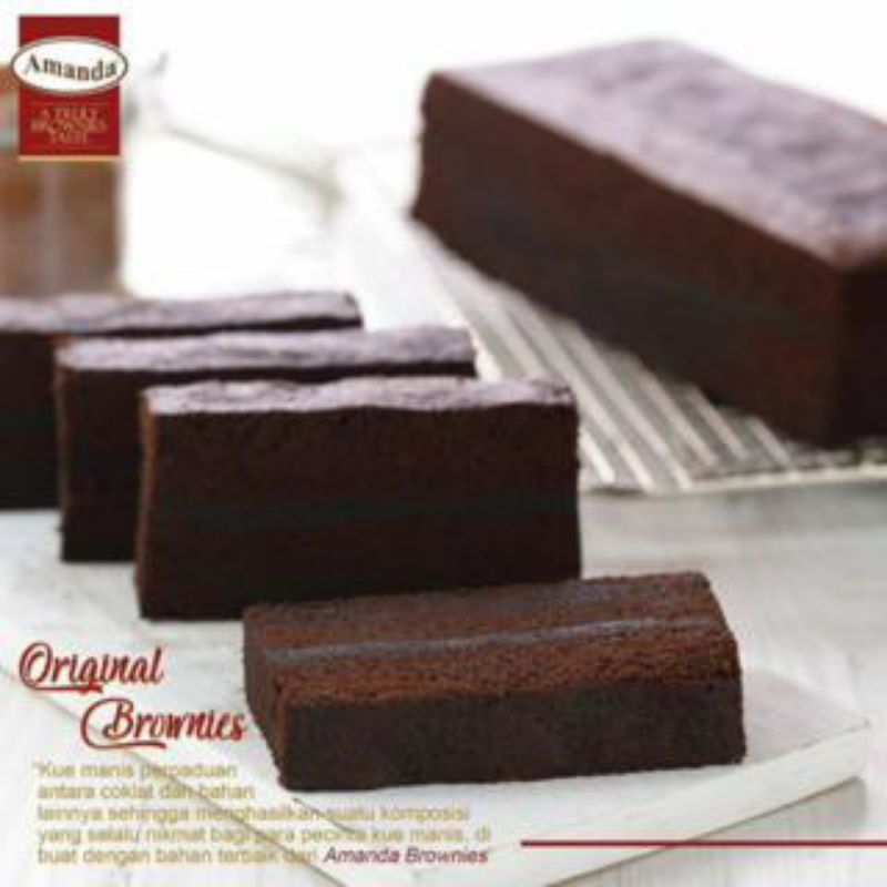 Jual Amanda Original brownies kukus oleh oleh bandung acara arisan