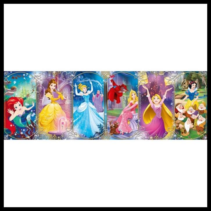 Jual Clementoni Puzzle Disney Princess Panorama 1000 Pcs | Shopee Indonesia