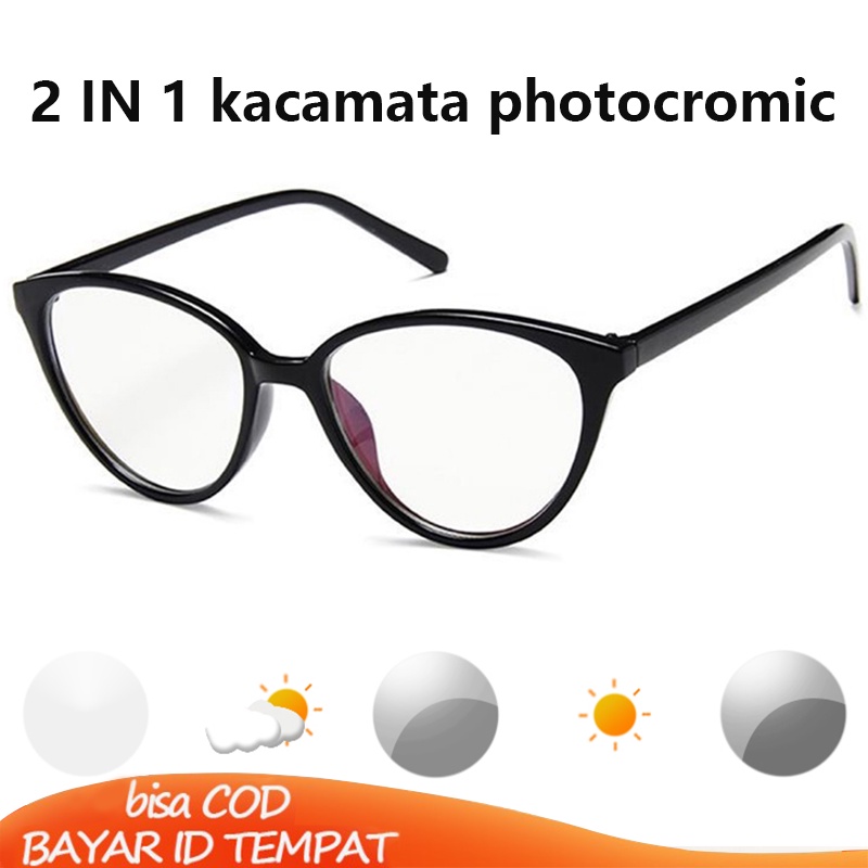Jual COD✨kacamata Leopard Cat Eye Anti Radiasi hp dan komputer