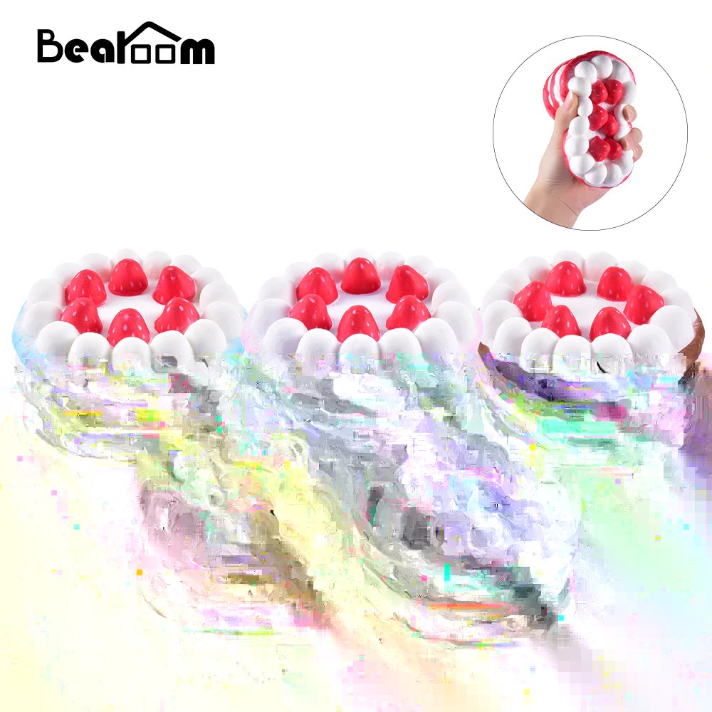 Jual Bearoom Soft Cake Squeeze Toys Anti-stress Toy Cute Squishy ...