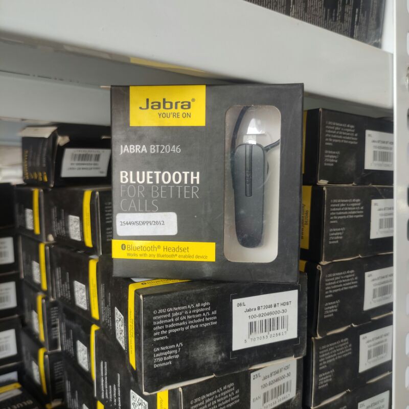 Jual JABRA BLUETOOTH HEADSET BT2046 ORIGINAL Shopee Indonesia
