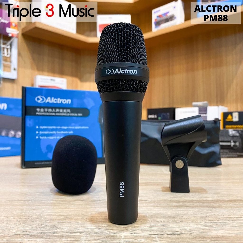 Jual Alctron PM88 Original Microphone Dynamic | Shopee Indonesia