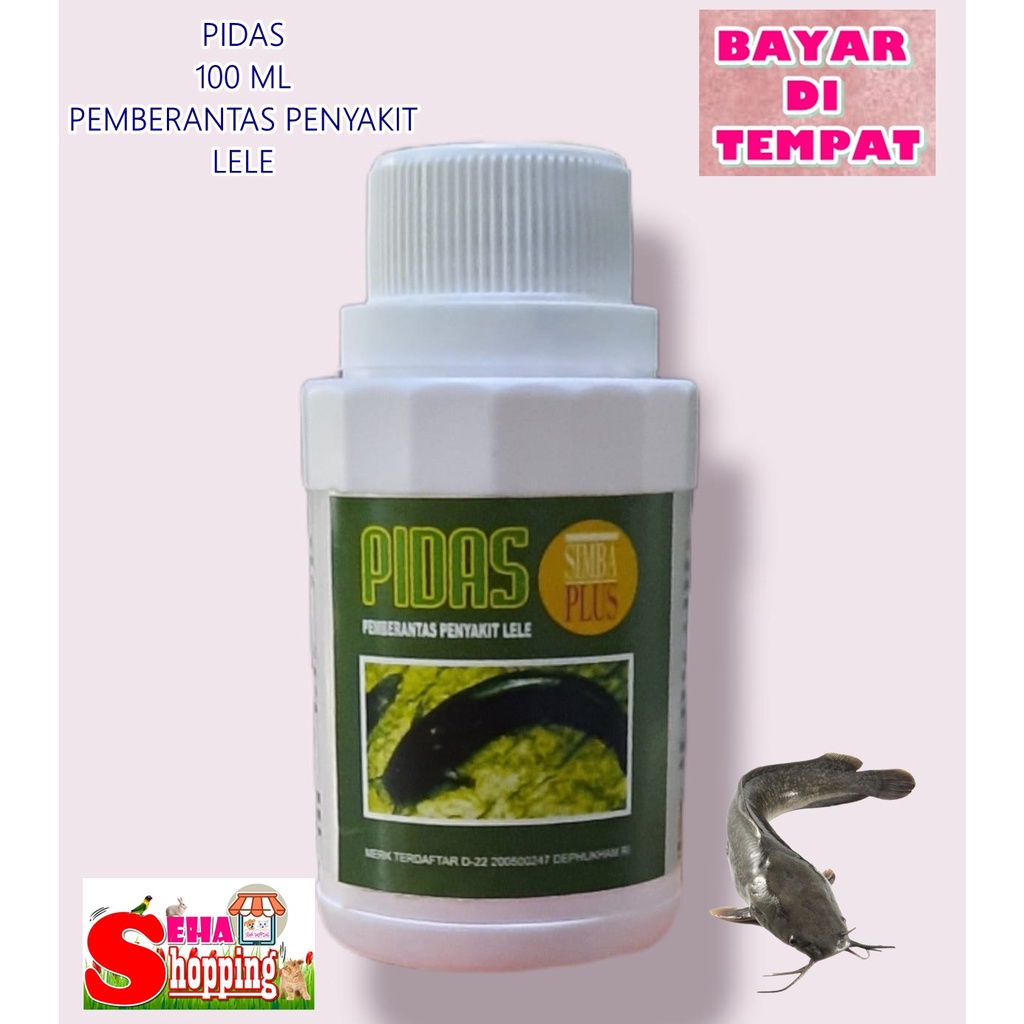 Jual Pidas Ml Obat Vitamin Pemberantas Penyakit Lele Parasit