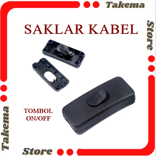 Jual Saklar Gantung 1 Tombol On/Off Pararlel Sakelar Kabel | Shopee ...
