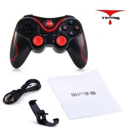 Jual Gamepad Bluetooth Controller for Android Terios X3 With Holder ...