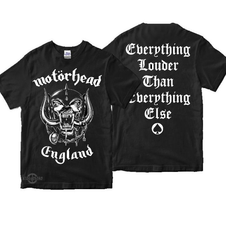 Official Motorhead T-Shirt - Everything Louder England Design
