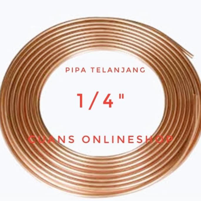 Jual Pipa Tembaga Pipa Telanjang Copper Pipe Inch Copper