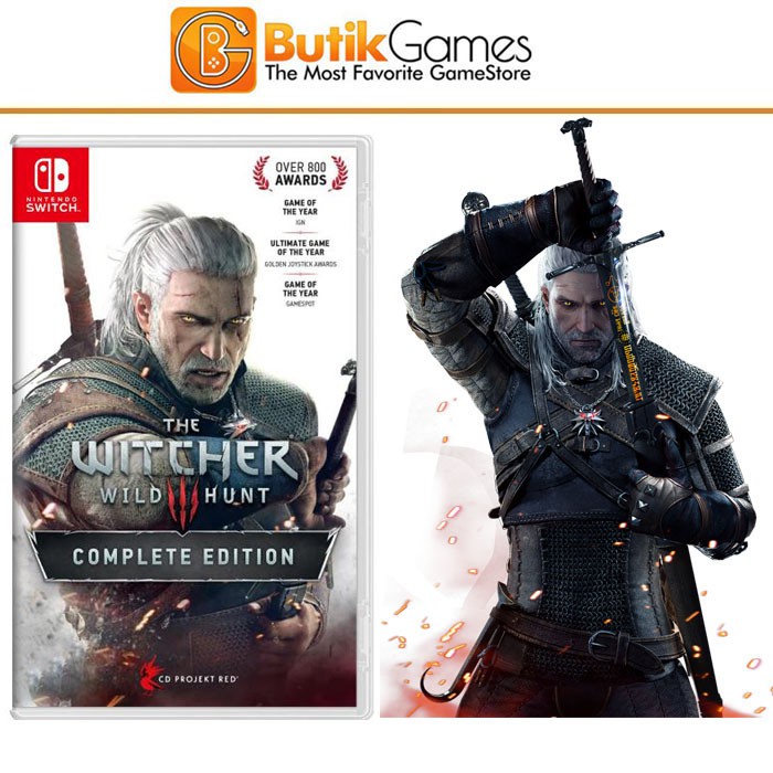 Jual The Witcher 3 Wild Hunt Switch Nintendo Switch Complete Edition 