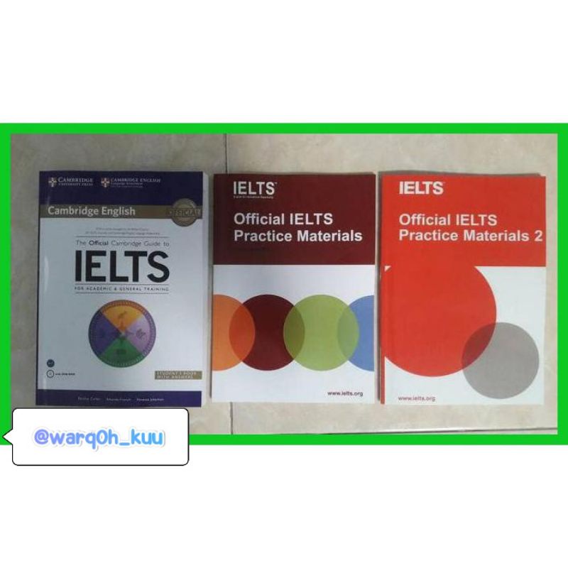 Jual Buku Persiapan Ujian Paket Cambridge Ielt Official Shopee Indonesia