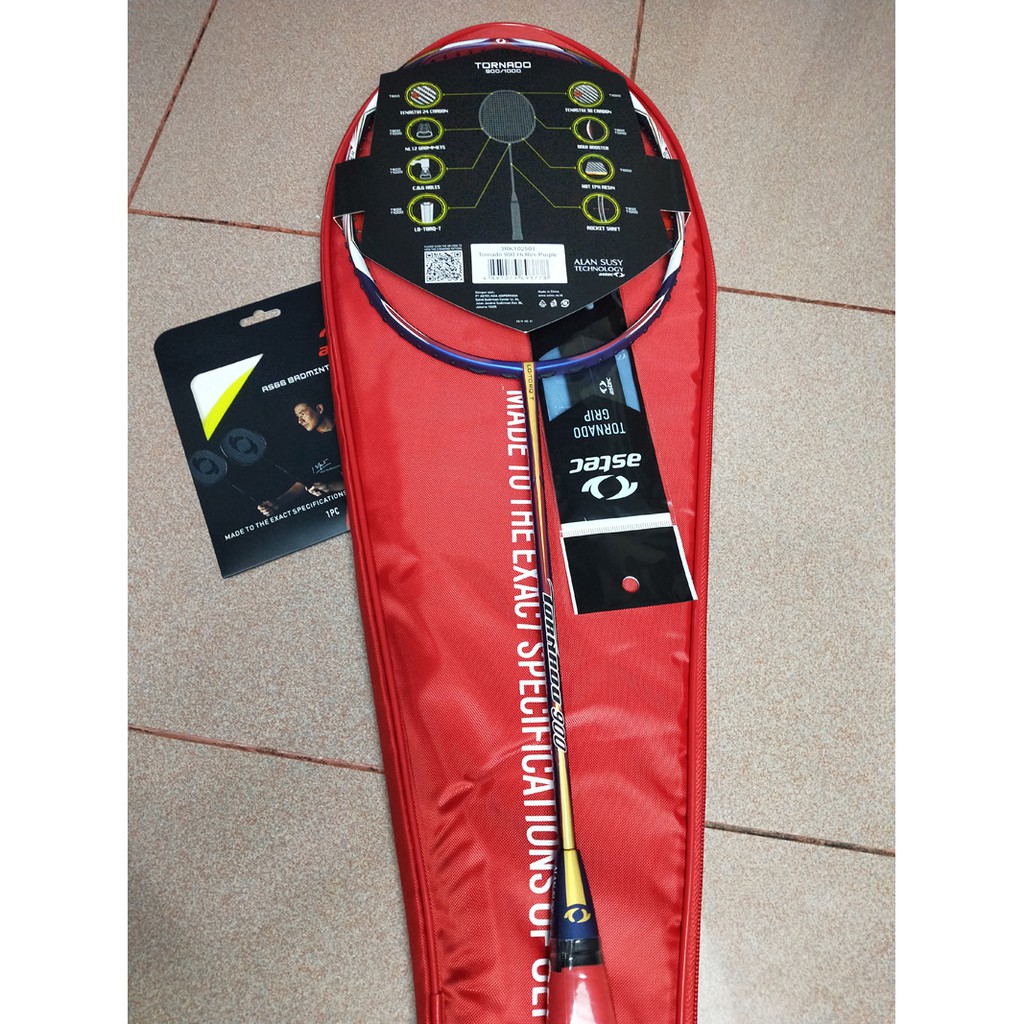 Jual RAKET BADMINTON ASTEC TORNADO 900 NEW ORIGINAL100% BONUS ...