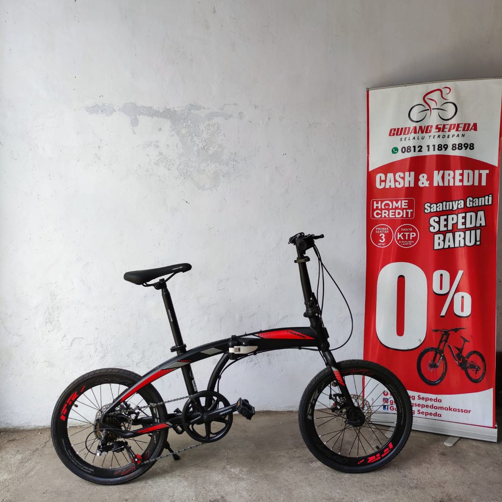 Jual Sepeda Lipat Forward Perfect 20 Inch Disc Brake 8 Speed | Shopee ...