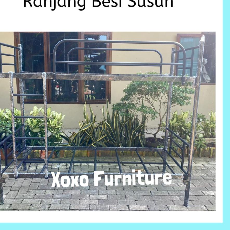 Jual Best Seller|SQ25|Dipan Ranjang Bunkbed Susun 2 Tingkat Ekonomis ...