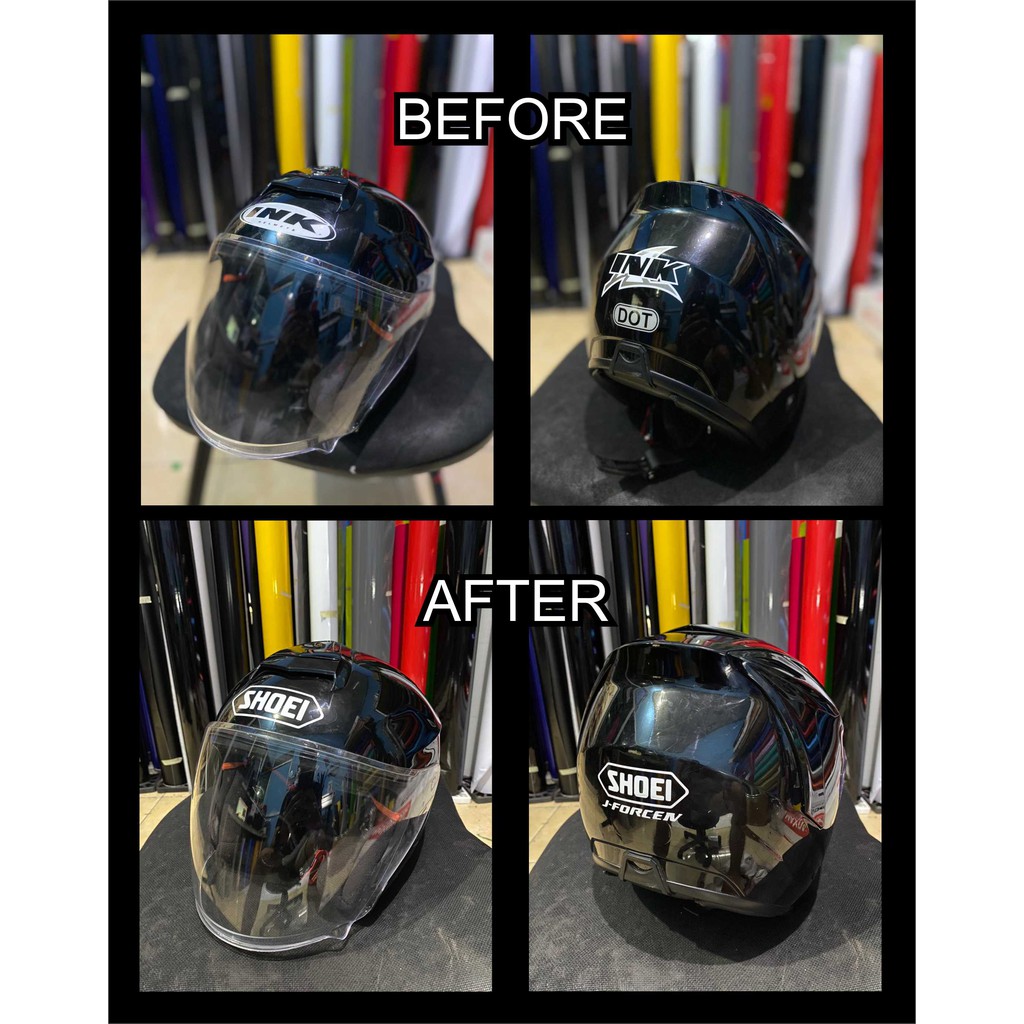Jual Sticker Set Helm INK Dynamic Convert Shoei JForce J Force | Shopee ...
