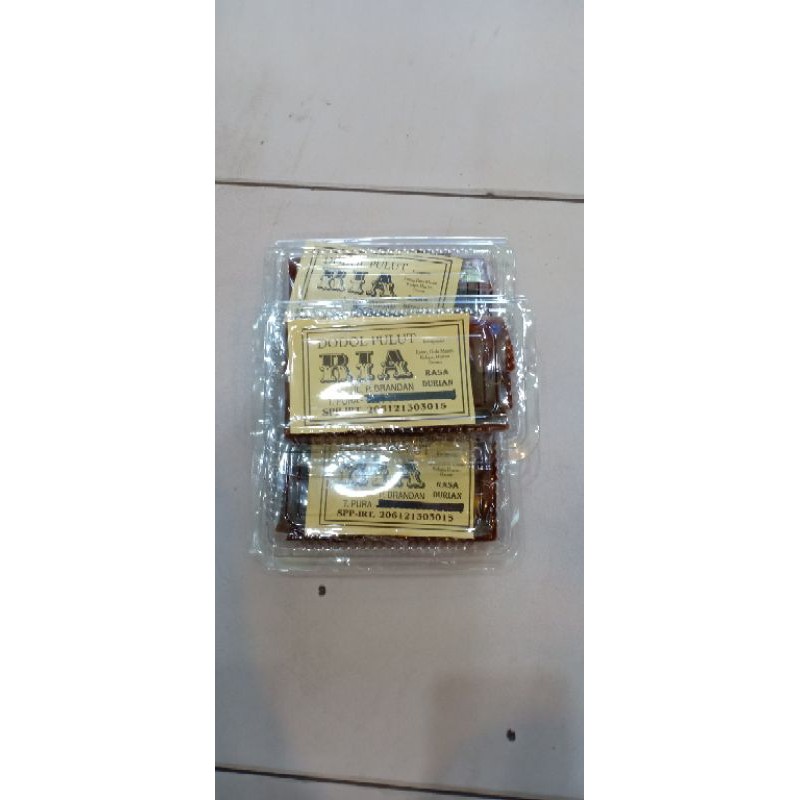 Jual DODOL PULUT RASA DURIAN RIA.ASLI POTONG KECIL DOUBLE ISI.32 PCS ...