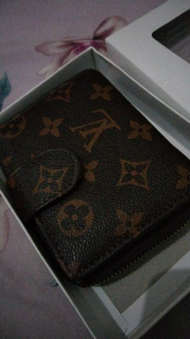 Jual DOMPET L*-*V MINI 12cm dompet louis vuitton kartu resleting koin  import batam free box