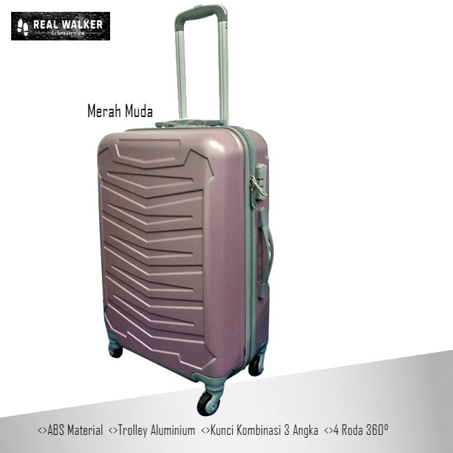 Jual Koper Travel 24 inch ABS Hardcase Robert Ansell tipe Triangle, 4 ...