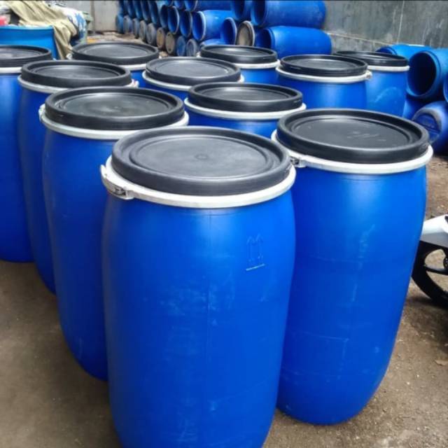 Jual Tong Drum Air Drum Sampah Drum Plastik 150 Liter Shopee Indonesia 2384