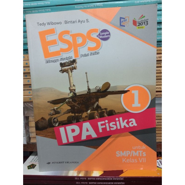 Jual BUKU ESPS IPA FISIKA UNTUK SMP KELAS 7 | Shopee Indonesia