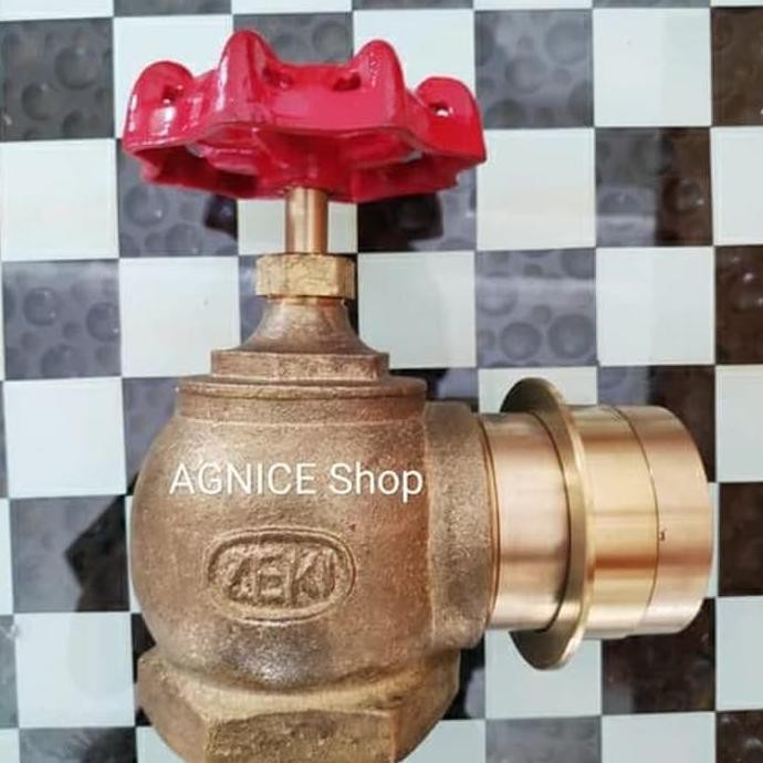 Jual Valve Hydrant 2.5 Inch Coupling Machino Kran Pemadam Full Kuningan ...