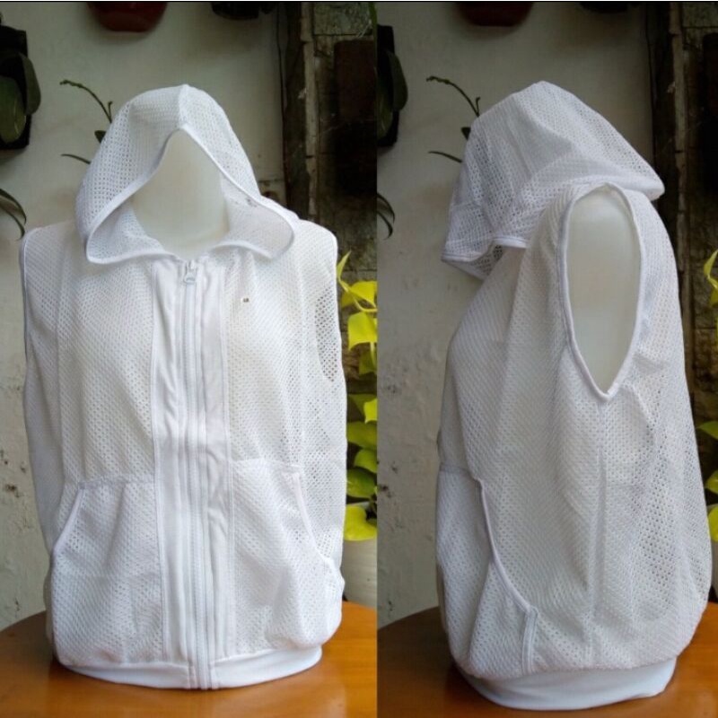 Jual Rompi Olah Raga Senam Aerobic Bersepeda Jaring Putih | Shopee ...