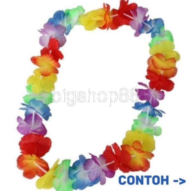 Jual bigshop88 - Kalung Bunga ala Hawai / Penyambutan tamu | Shopee ...