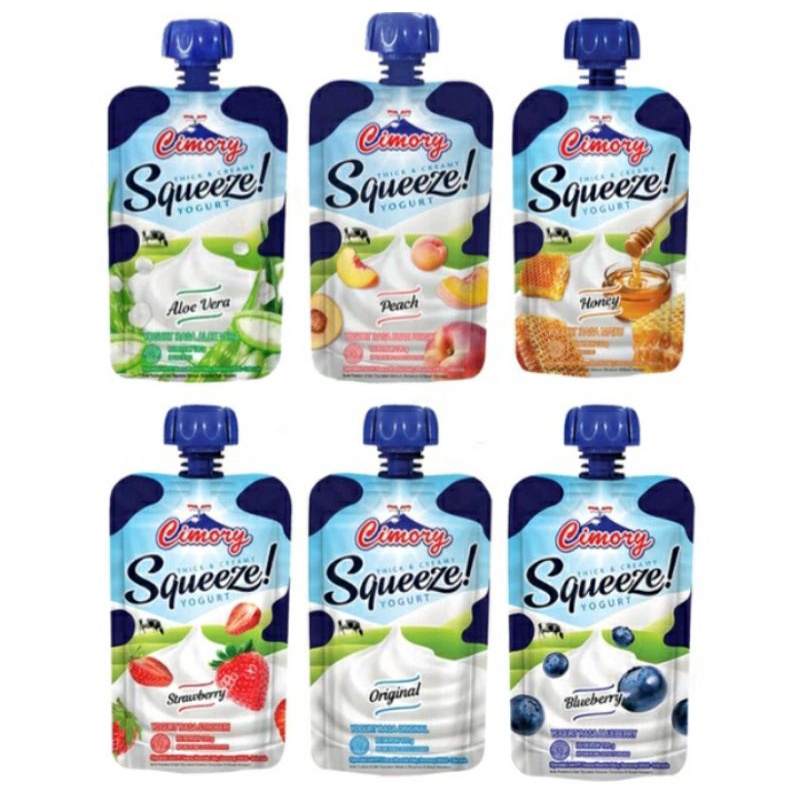 Jual Cimory Yogurt Squeeze Pouch 120ml Shopee Indonesia