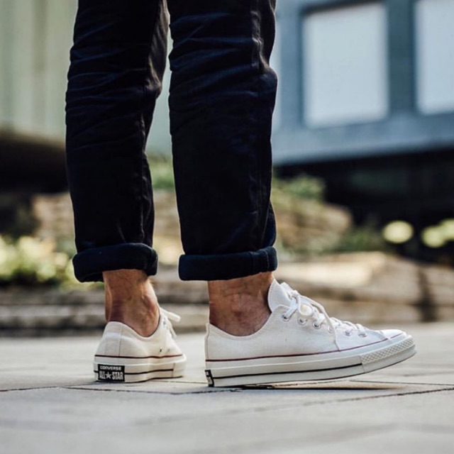 Converse 70s cheap white low