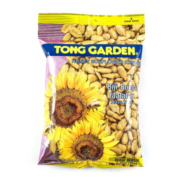 Jual TONG GARDEN Honey Sunflower Kernel 35g Biji Bunga Matahari Rasa