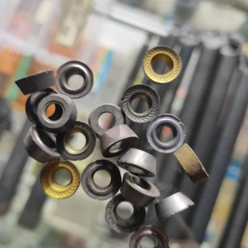 Jual insert radius. insert RPMT 10 carbide | Shopee Indonesia