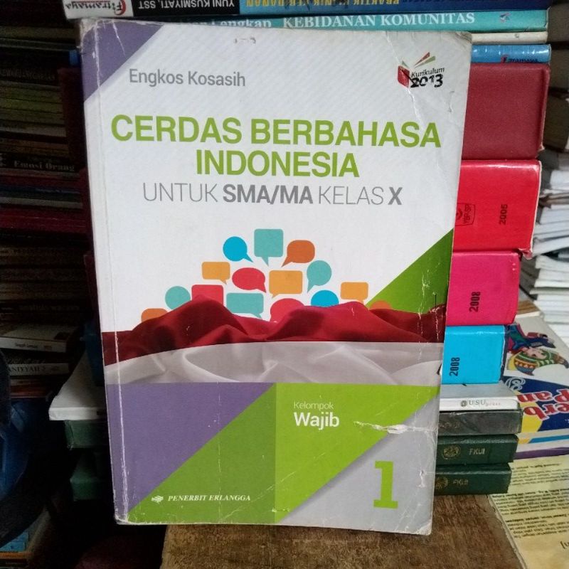 Jual BAHASA INDONESIA KELAS 1-10/X SMA PENERBIT ERLANGGA | Shopee Indonesia