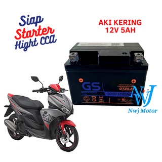 Jual Aki Kering Motor Yamaha Xeon Aerox 125 Lexam GTZ5S GTZ4V YTZ5S