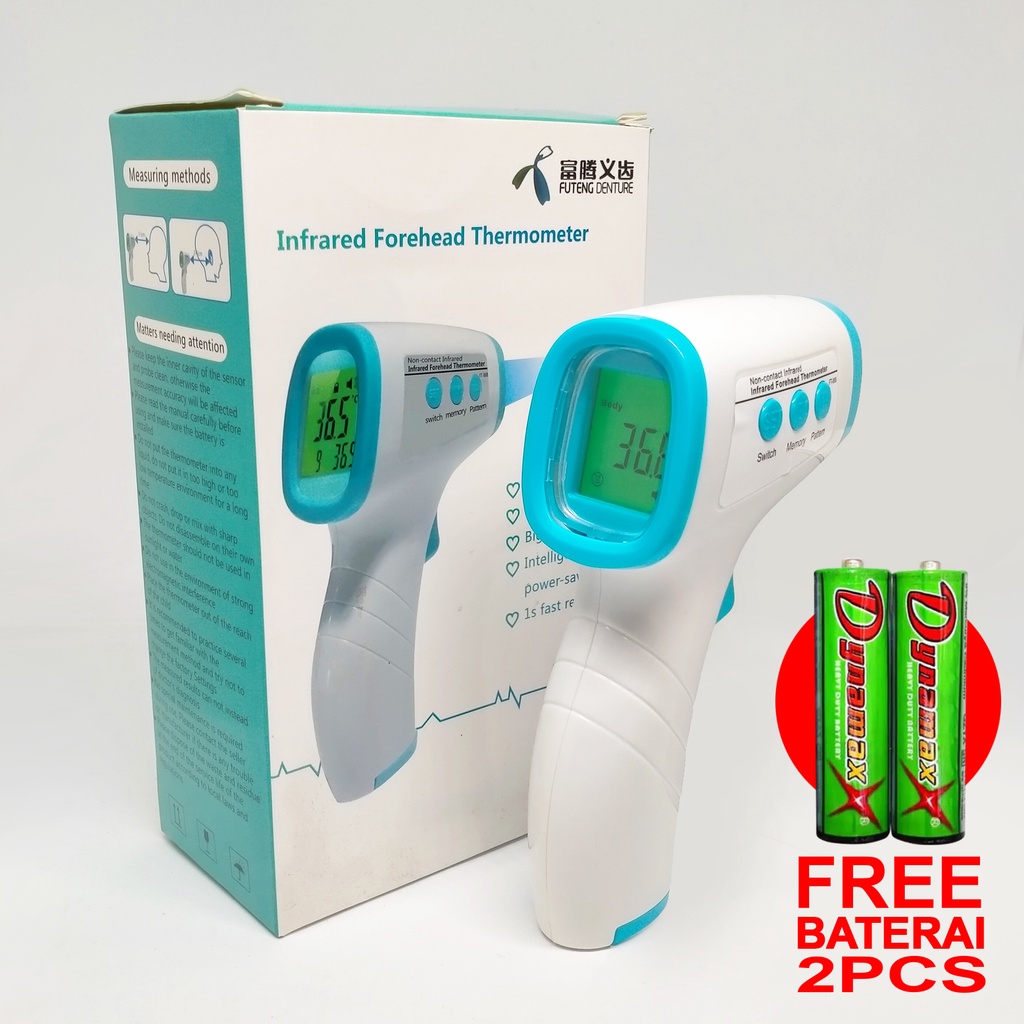 Jual Thermogun thermometer infrared Thermo gun GFZ99Y layar 3 warna