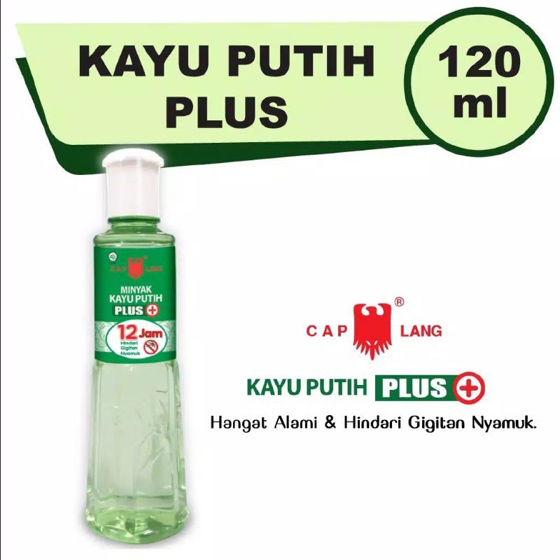 Jual Cap Lang Minyak Kayu Putih Plus 120 ml | Shopee Indonesia