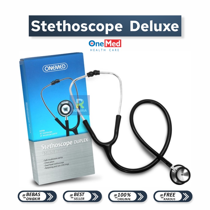 Jual Stetoskop Onemed Duplex Deluxe Series Original Stethoscope Shopee Indonesia 3980