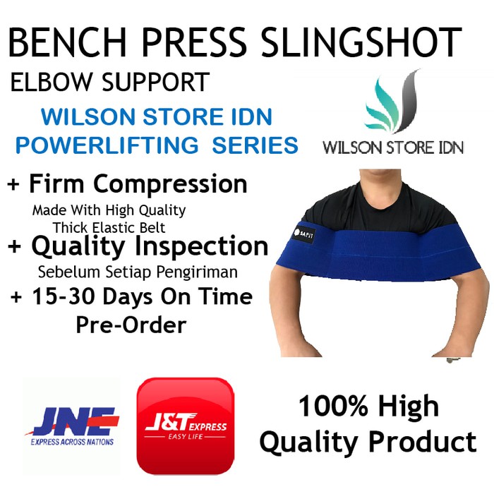 Jual Bench Press Slingshot Elbow Sleeve Sleeves Support Powerlifting