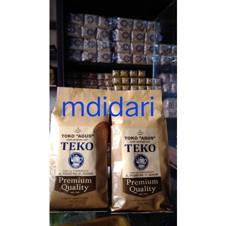 Jual Kopi Bubuk Arabica 250gr Kopi Cap Teko Premium Toko Agus Kopi