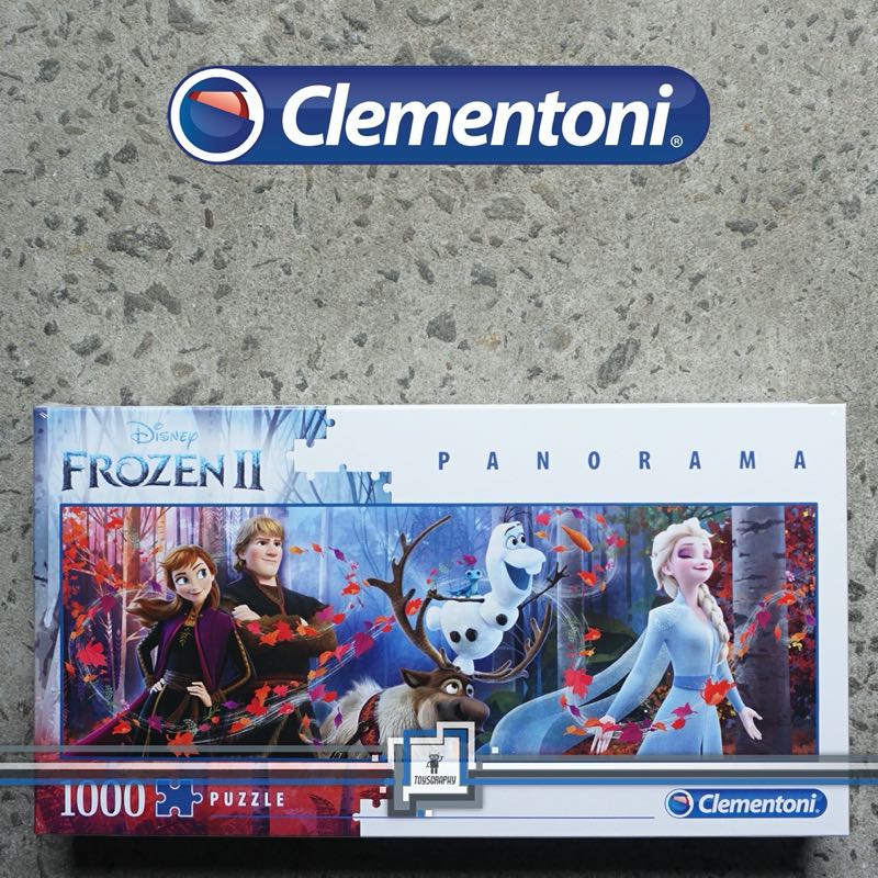 Jual Clementoni Puzzle Disney FROZEN 2 Panorama 1000 pcs Elsa Anna Olaf ...
