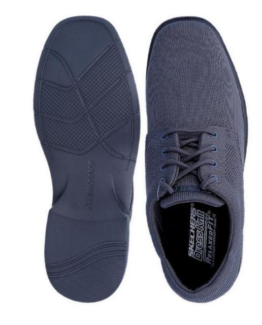 Jual Sepatu Pria Skechers Relaxed Fit Dress Knit Size 39.5, 44, 46 | Shopee  Indonesia