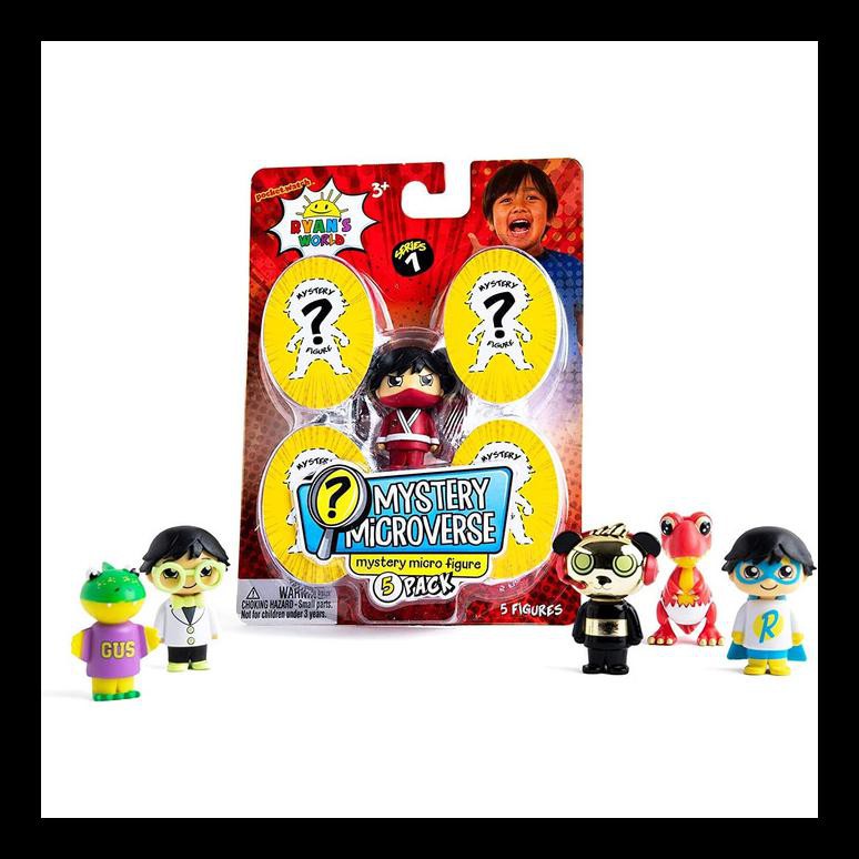 Jual Stok Baru! Ryan'S World Toys Micro Mystery Figure 5 Pck / Ryan ...