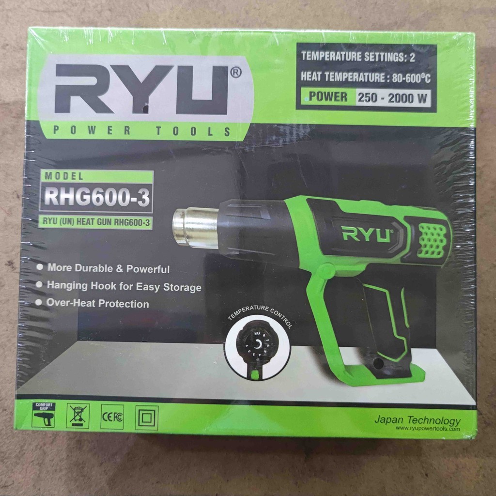 Jual Heat Gun Ryu RHG600-4 / Hot Air Gun | Shopee Indonesia
