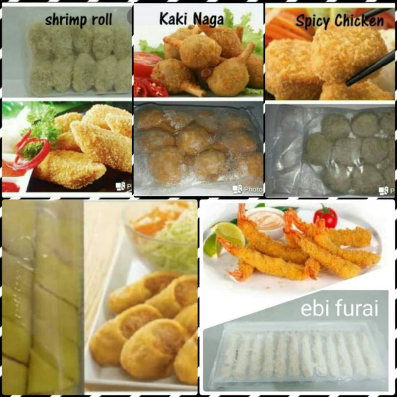 Jual Aneka Bento / Kaki Naga / Egg chicken roll / Eggroll / Spcy ...