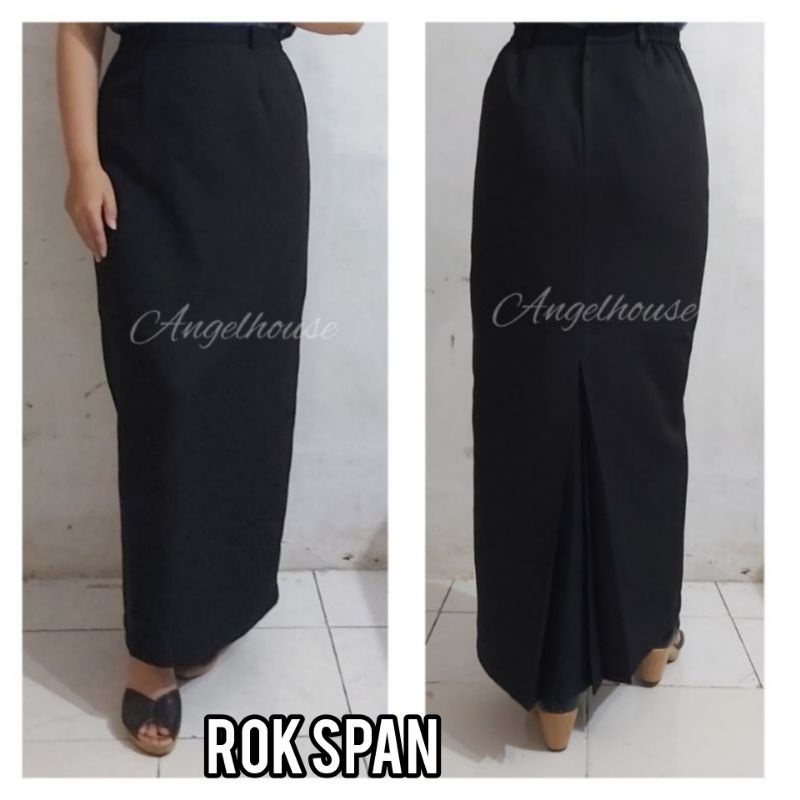 Jual Seragam Dinas Putih PNS, ASN Setelan Rok A Line & Span Rample (100 ...