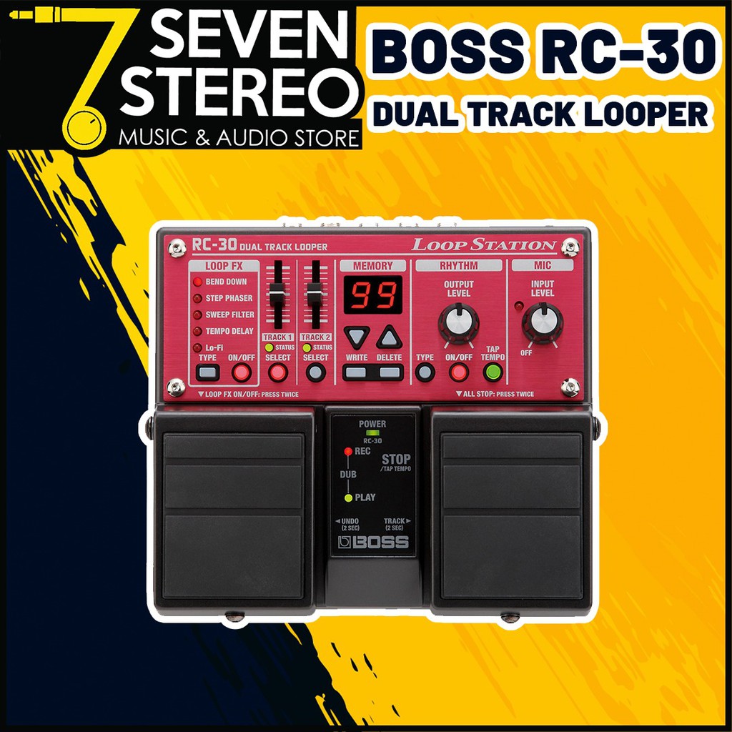 【江戸川】BOSS RC-30 Boss RC-30 Loop Station: Up Close - YouTube