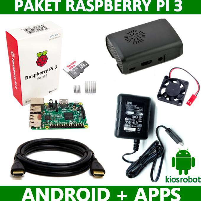 Jual Paket Raspberry Pi 3 dengan OS Android | Shopee Indonesia
