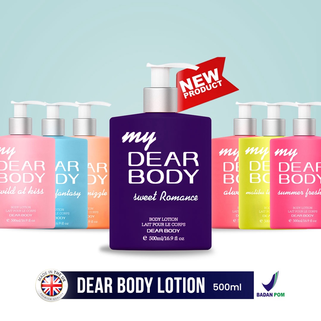 Jual Dear Body Lotion Ml All Varian Sweet Romance Hand Body Lotion Wangi Soft Shopee