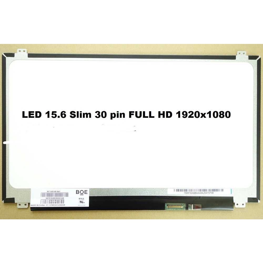 Écran LCD FHD 15,6 Pouces Pour Portable – Compatible BOE NT156FHM-N41, Résolution 1920x1080 – Occasion (grade A/B/C)