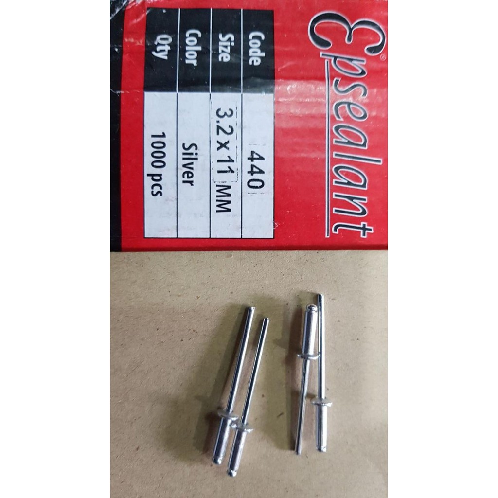 Jual Jual PAKU RIVET BLIND RIVET 440 Harga 1 dus 1000 Pcs 1 kg Diskon ...